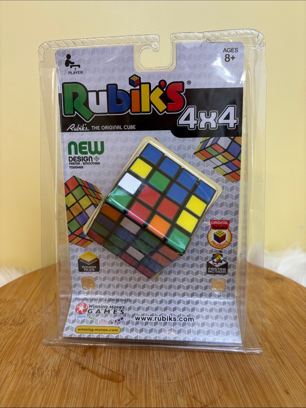 Winning Moves Rubik’s 4x4 “New Design / Faster Action” version